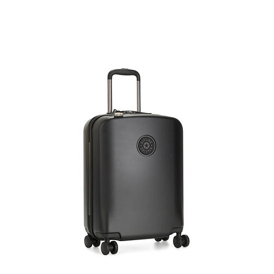 Kipling Curiosity Small 4 Wheeled Rolling Suitcases Black Noir | CA 1740MQ